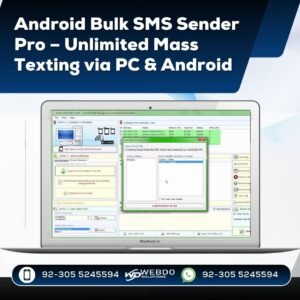 Android Bulk SMS Sender Pro – Unlimited Mass Texting via PC & Android