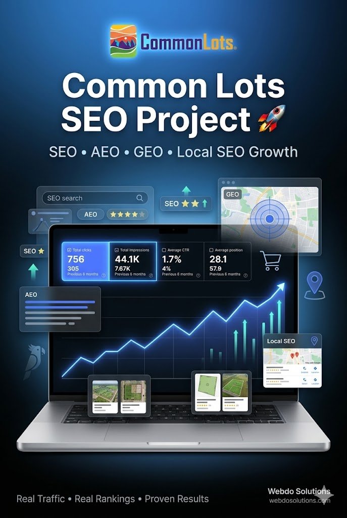 Common Lots Updates SEO Case Study