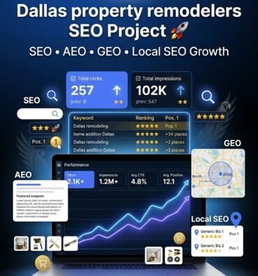 DFW Property Remodelers SEO Case Study