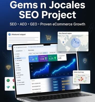 Gems n Jocales SEO Case Study