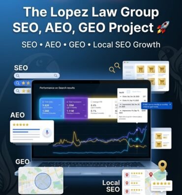 The Lopez Law group SEO Case Study