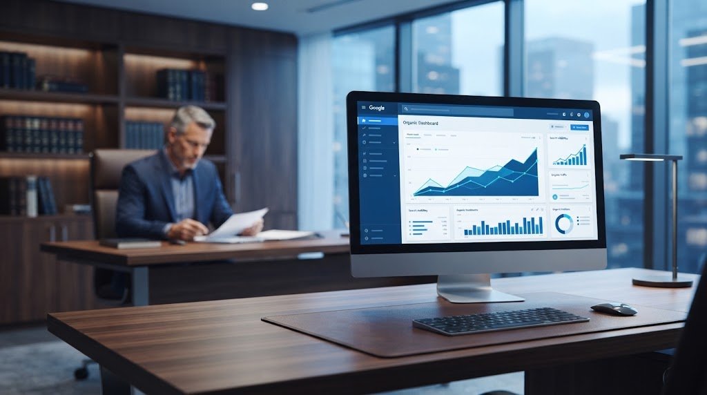 Law firm Google search visibility growing after SEO