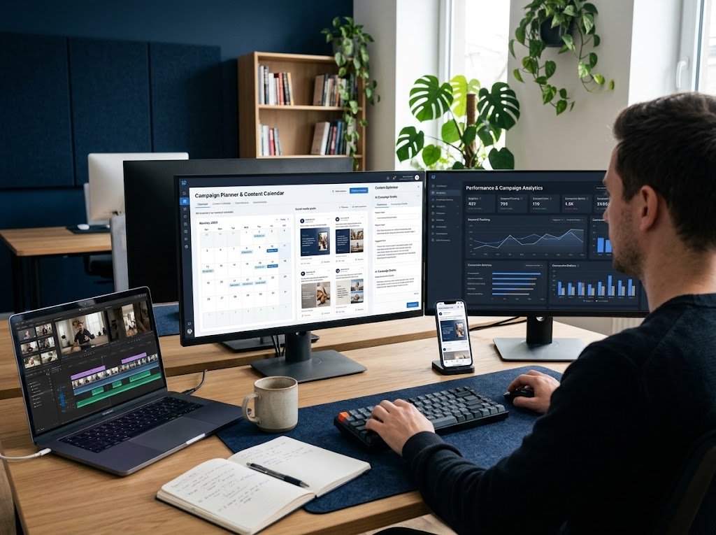 AI digital marketing and social media marketing services