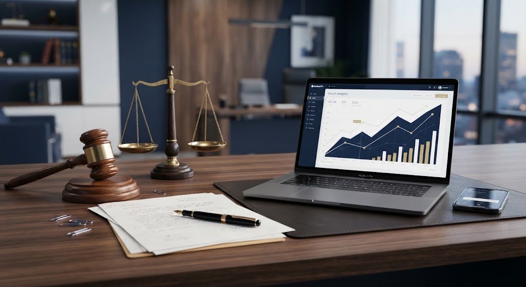 Law firm SEO services combining legal expertise and search technology