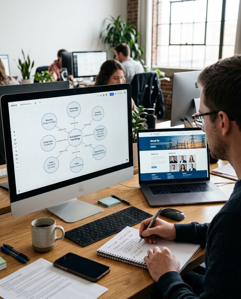 Structured data and technical SEO for generative engine optimization