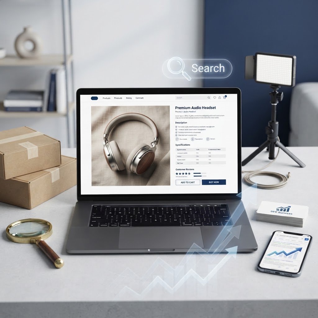 Product page SEO optimization with product schema markup