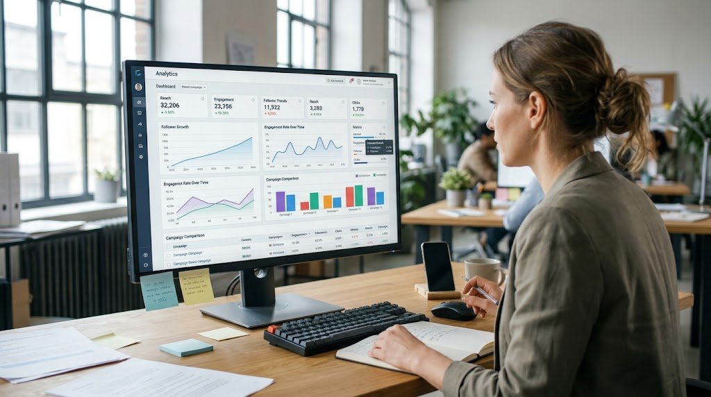 Social media analytics and reporting