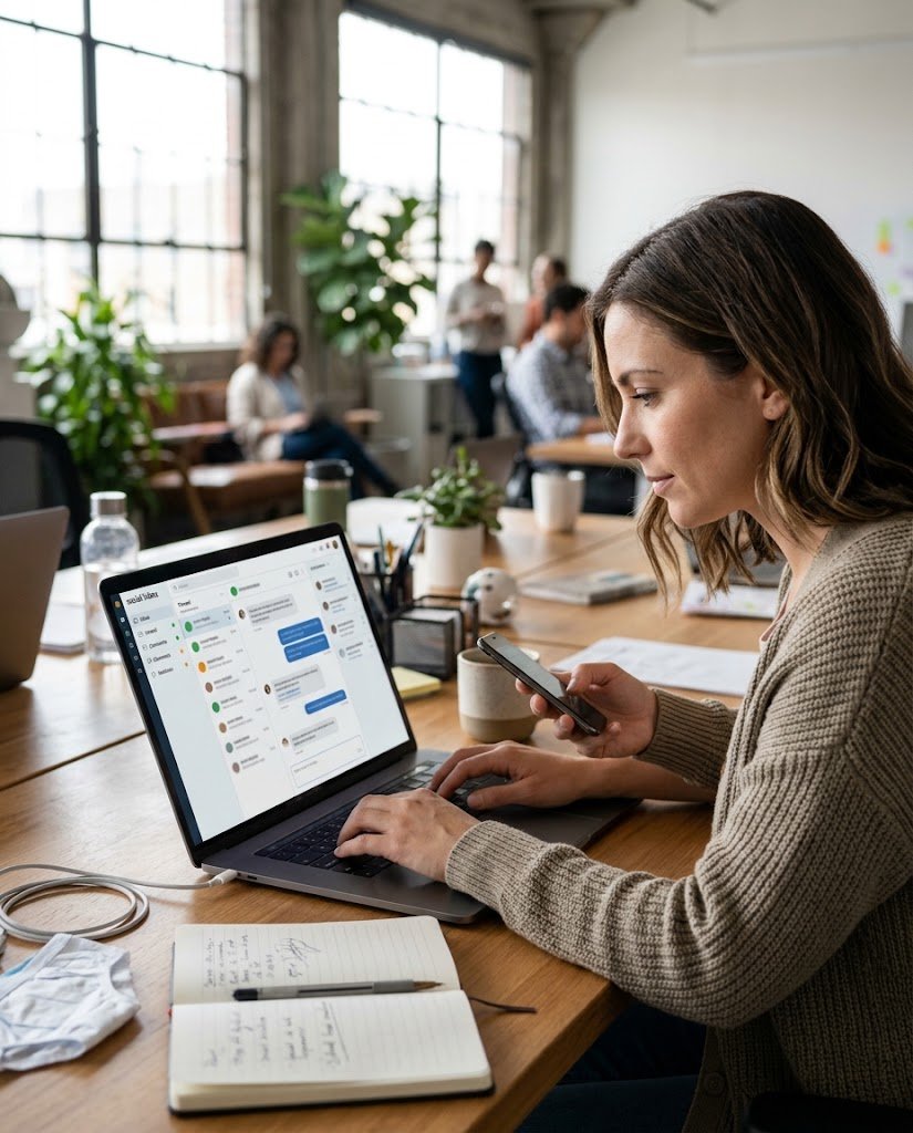 Social media community management