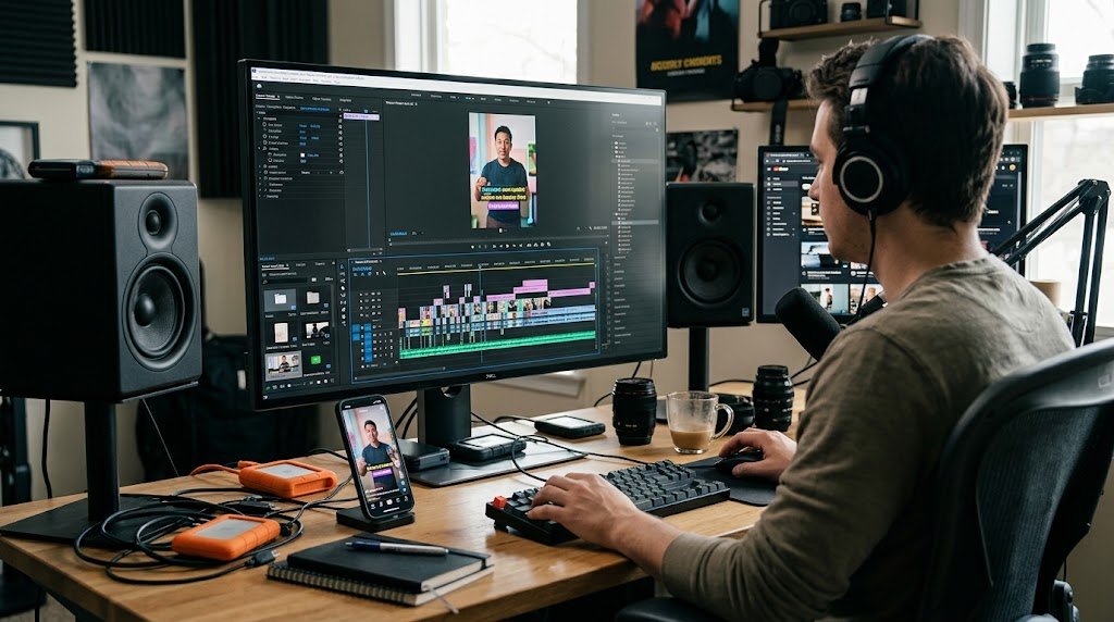Short form video content service for Reels and TikTok