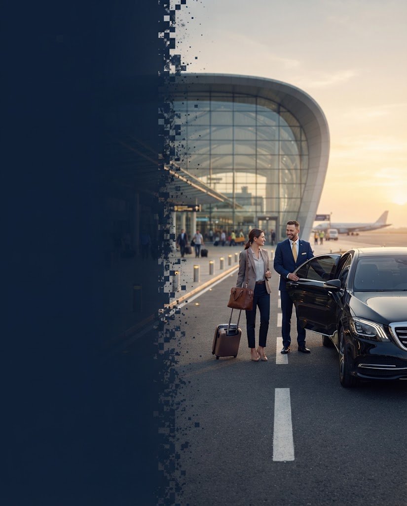 Taxi website design and booking website development: mobile taxi booking page