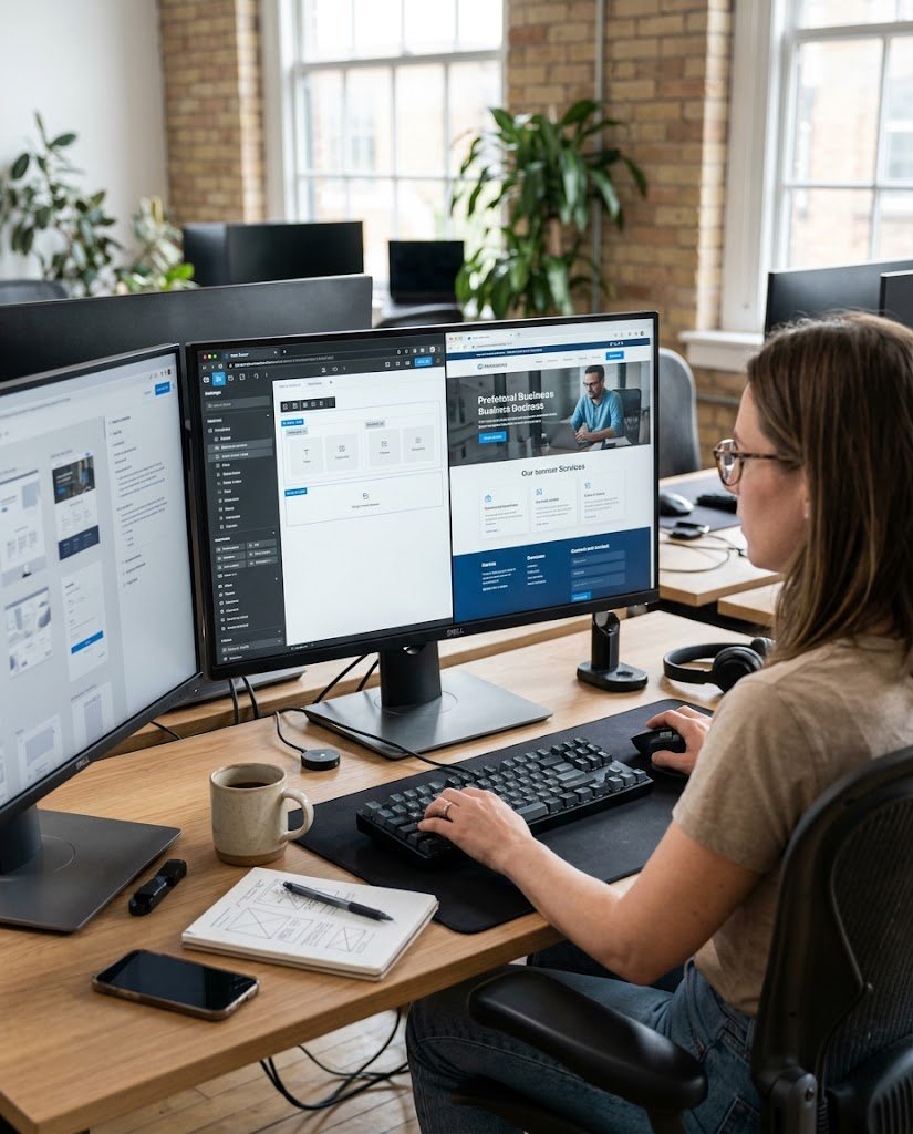 Website development services on WordPress